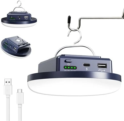 Lumini de camping portabile USB în aer liber reîncărcabile