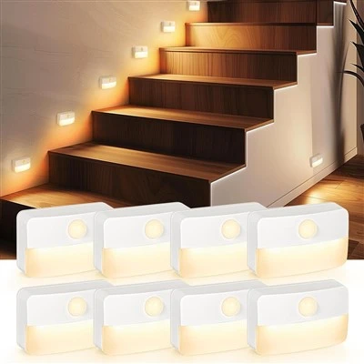 Lumină scară cu senzor de mișcare pentru dormitor interior