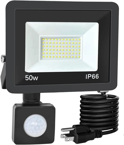 Securitate Alimentare Lumină Ultra strălucitoare IP66 Senzor de mișcare LED rezistent la apă